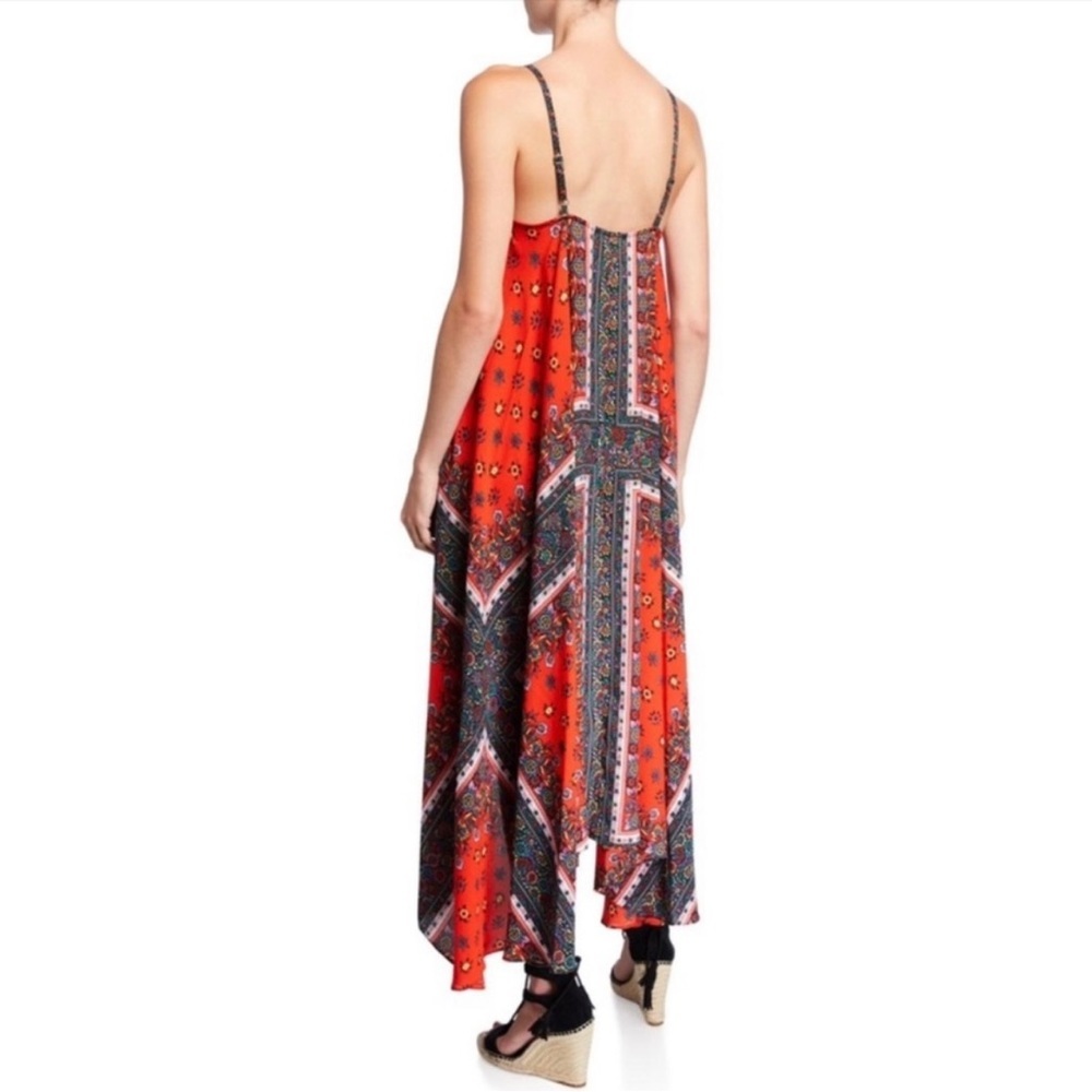 Nanette Lepore ~Calypso Red Multi-Print Trapeze H… - image 6